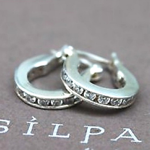 RARE! Retired Silpada Ray Of Light Earrings P1077 - Picture 2 of 8